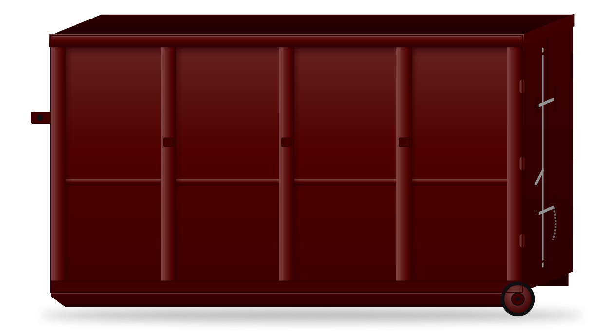 A Grand Slam 20-Yard dumpster